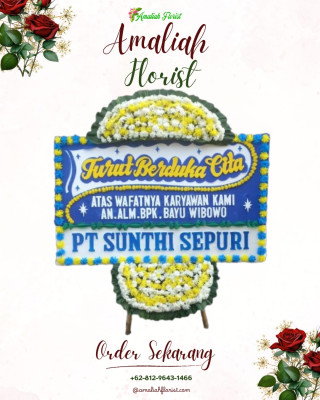 Papan Bunga Duka di Kakas