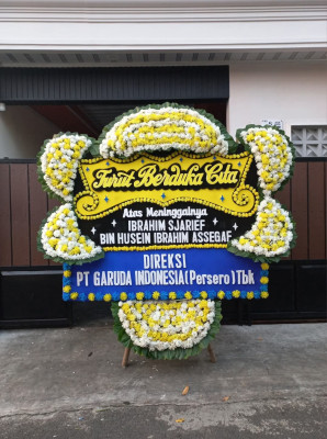 Papan Bunga Duka di Kakas