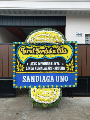 Papan Bunga Duka di Kakas